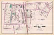 Newtonville - Plate D - Ward 2 East Part, Newton 1874